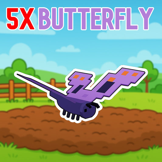 5x Butterfly