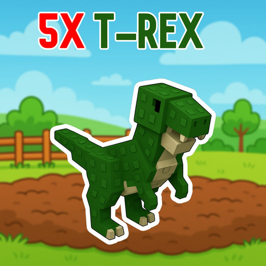 5x T-Rex
